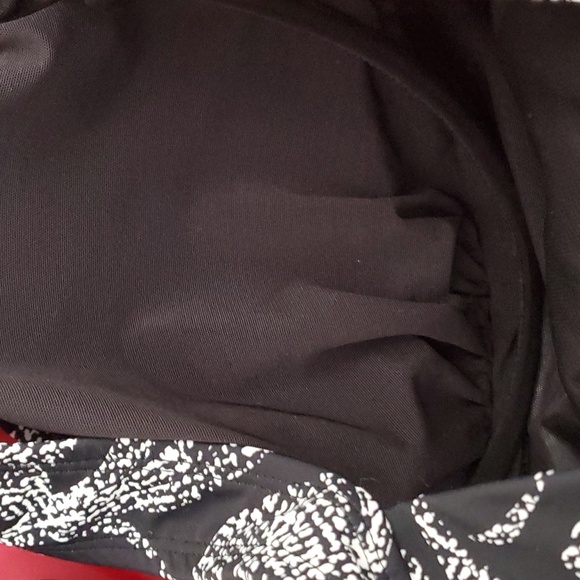 Island Escape Black and White One Piece Swimsuit - Picture 14 of 15